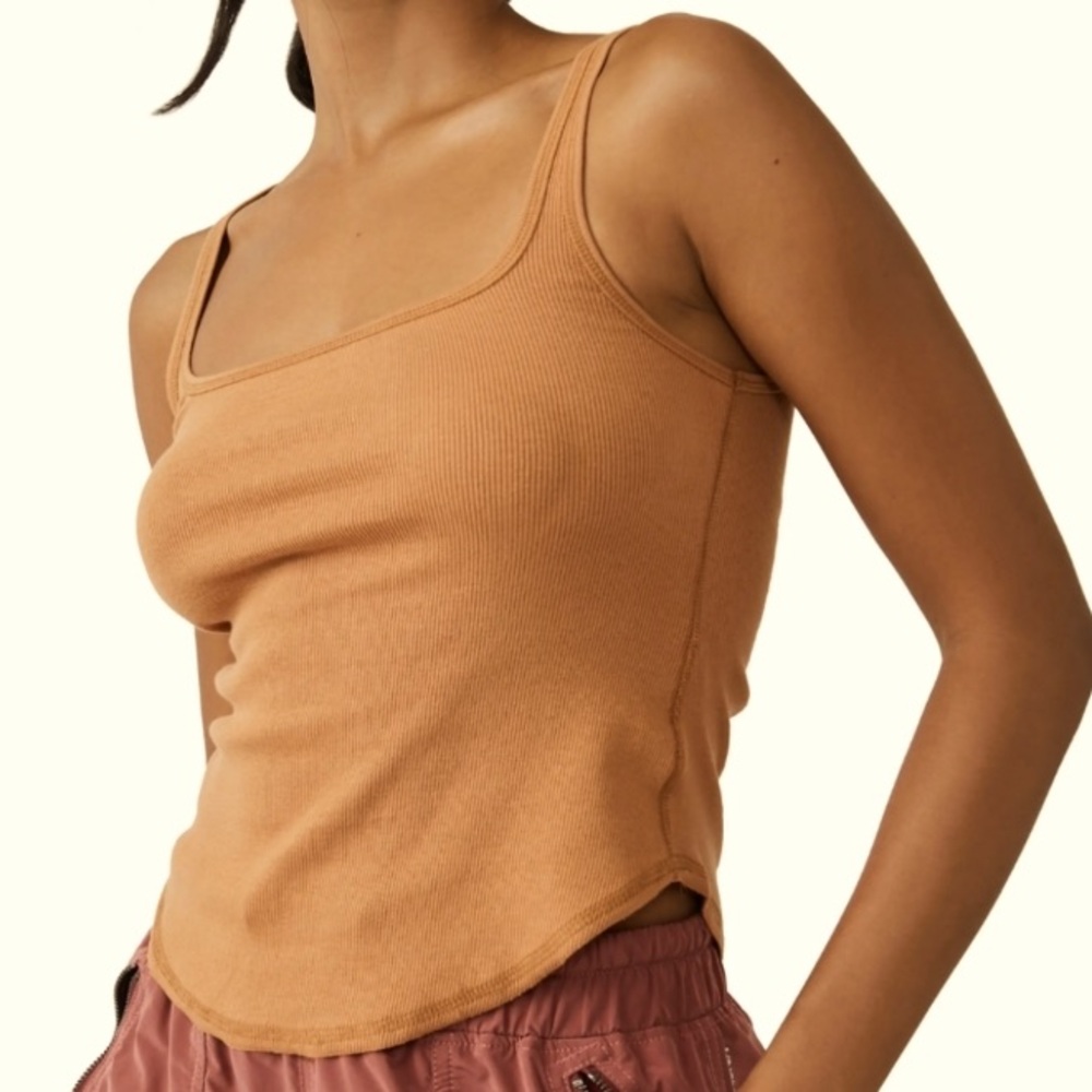Free People Movement Throw and Go Tank Top Sz L